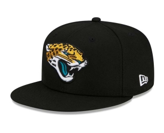 NFL Jacksonville Jaguars New Era Black 9FIFTY Snapback Hat 2025