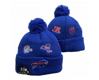 NFL Buffalo Bills New Era Royal Identity Cuffed Beanies Knit Hat 3065