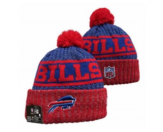 NFL Buffalo Bills New Era Royal Red 2023 Sideline Tech Cuffed Beanies Knit Hat 3066