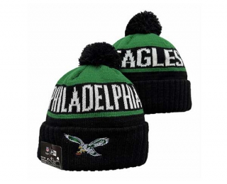 NFL Philadelphia Eagles New Era Green Black 2023 Beanies Knit Hat 3069
