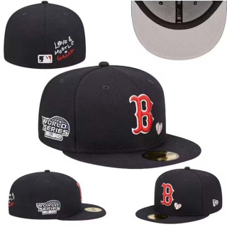MLB Boston Red Sox New Era Navy 2004 World Series Champions 59FIFTY Fitted Hat 0507