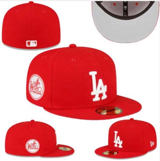 MLB Los Angeles Dodgers New Era Red 1980 All Star Game 59FIFTY Fitted Hat 0519