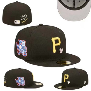 MLB Pittsburgh Pirates New Era Black 76TH 1979 World Series 59FIFTY Fitted Hat 0502