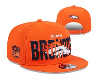 NFL Denver Broncos New Era Orange 2023 NFL Draft On Stage 9FIFTY Snapback Hat 3048