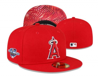 MLB Los Angeles Angels New Era Red 2002 World Series 59FIFTY Fitted Hat 3002
