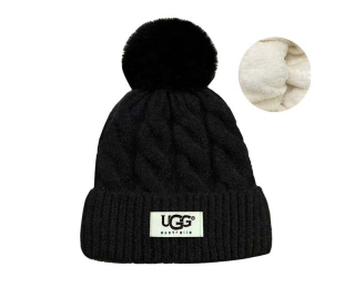 Wholesale UGG Black Knit Beanie Hat 9019