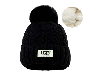 Wholesale UGG Black Knit Beanie Hat 9020