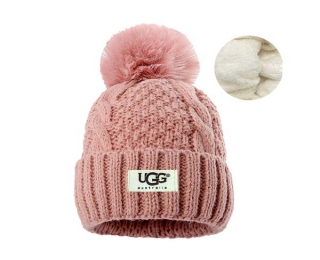Wholesale UGG Pink Knit Beanie Hat 9037