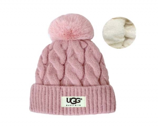 Wholesale UGG Pink Knit Beanie Hat 9038