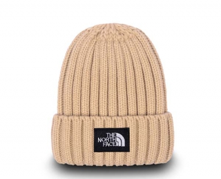 Wholesale The North Face Beige Knit Beanie Hat 9002