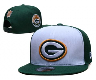 NFL Green Bay Packers New Era White Green 9FIFTY Snapback Hat 6025