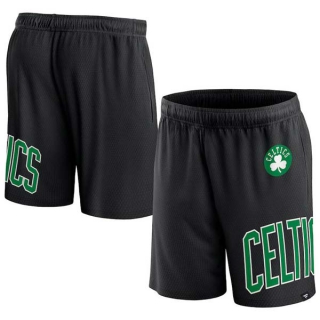 Men's NBA Boston Celtics Fanatics Branded Black Printed Shorts