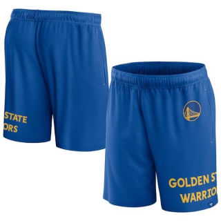 Men's NBA Golden State Warriors Fanatics Branded Royal Printed Shorts