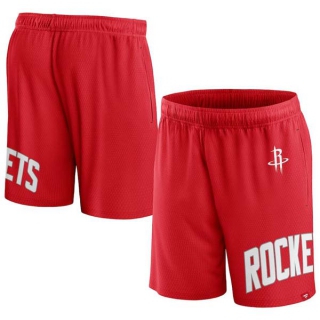 Men's NBA Houston Rockets Fanatics Branded Red Printed Shorts