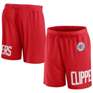 Men's NBA Los Angeles Clippers Fanatics Branded Red Printed Shorts