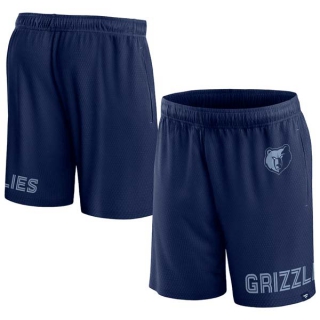 Men's NBA Memphis Grizzlies Fanatics Branded Navy Printed Shorts