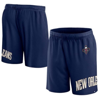 Men's NBA New Orleans Pelicans Fanatics Branded Navy Printed Shorts