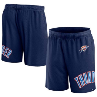 Men's NBA Oklahoma City Thunder Fanatics Branded Navy Printed Shorts