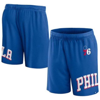 Men's NBA Philadelphia 76ers Fanatics Branded Royal Printed Shorts
