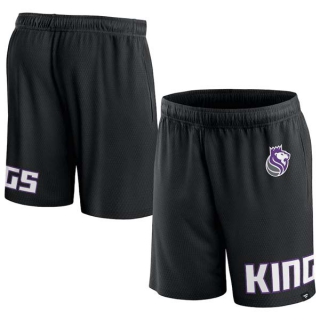 Men's NBA Sacramento Kings Fanatics Branded Black Printed Shorts