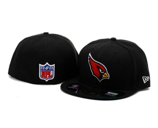 NFL Arizona Cardinals New Era Black 59FIFTY Fitted Hat 1001