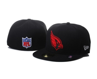 NFL Arizona Cardinals New Era Black 59FIFTY Fitted Hat 1002