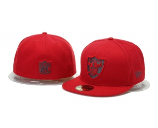 NFL Las Vegas Raiders New Era Red 59FIFTY Fitted Hat 1016