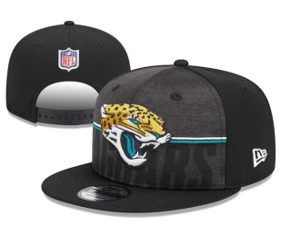 NFL Jacksonville Jaguars New Era Black 2023 NFL Training Camp 9FIFTY Snapback Hat 3001