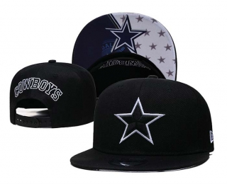 NFL Dallas Cowboys New Era Black 9FIFTY Snapback Hat 6087