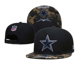 NFL Dallas Cowboys New Era Black Camo 9FIFTY Snapback Hat 6089
