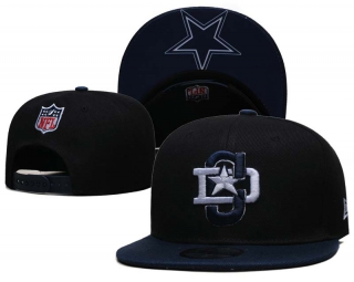 NFL Dallas Cowboys New Era Black Navy 9FIFTY Snapback Hat 6091