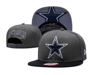 NFL Dallas Cowboys New Era Gray Black 9FIFTY Snapback Hat 6094