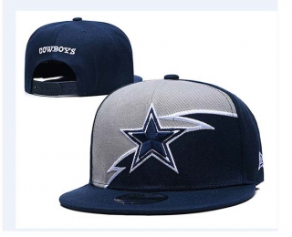 NFL Dallas Cowboys New Era Gray Navy 9FIFTY Snapback Hat 6095