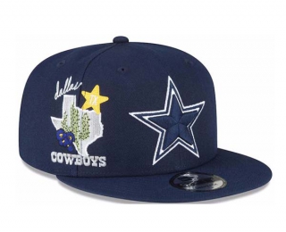 NFL Dallas Cowboys New Era Navy 9FIFTY Snapback Hat 2032