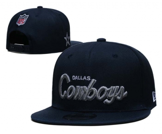 NFL Dallas Cowboys New Era Navy Main Script 9FIFTY Snapback Hat 6101
