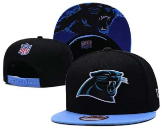 NFL Carolina Panthers New Era Black Blue 9FIFTY Snapback Hat 2034