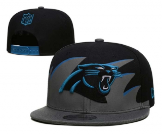 NFL Carolina Panthers New Era Black Tidal Wave 9FIFTY Snapback Hat 6023