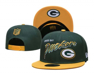 NFL Green Bay Packers New Era Green Gold 9FIFTY Snapback Hat 6028