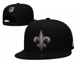 NFL New Orleans Saints New Era Black 9FIFTY Snapback Hat 6037