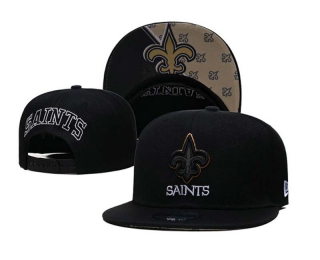 NFL New Orleans Saints New Era Black 9FIFTY Snapback Hat 6038