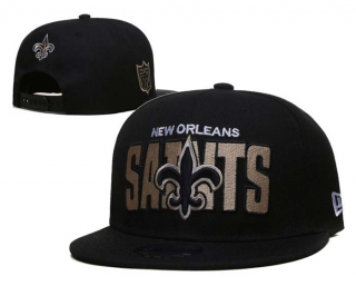 NFL New Orleans Saints New Era Black 2023 NFL Draft 9FIFTY Snapback Hat 6039