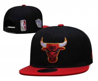 NBA Chicago Bulls New Era Summer League Black Red 9FIFTY Snapback Hat 6073