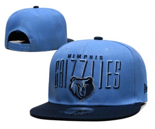 NBA Memphis Grizzlies New Era Sport Night Light Blue Navy 9FIFTY Snapback Hat 6011