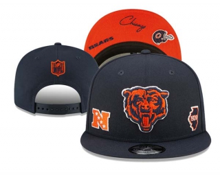 NFL Chicago Bears New Era Navy NFC Identity 9FIFTY Snapback Hat 3044