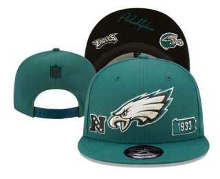 NFL Philadelphia Eagles New Era Hunter Green NFC Identity 9FIFTY Snapback Hat 3037