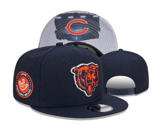 NFL Chicago Bears New Era Navy The NFL ASL Collection by Love Sign Side Patch 9FIFTY Snapback Hat 3045