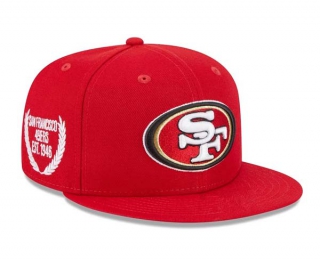 NFL San Francisco 49ers New Era Scarlet Camo Undervisor 9FIFTY Snapback Hat 2012