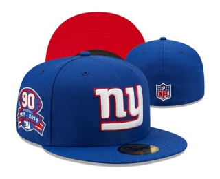 NFL New York Giants New Era Royal 90th Anniversary 59FIFTY Fitted Hat 3001