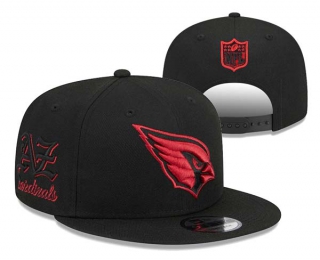 NFL Arizona Cardinals New Era Black Goth Side Script 9FIFTY Snapback Hat 3024