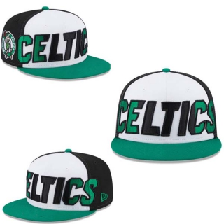 NBA Boston Celtics New Era White Kelly Green Back Half 9FIFTY Snapback Hat 2037